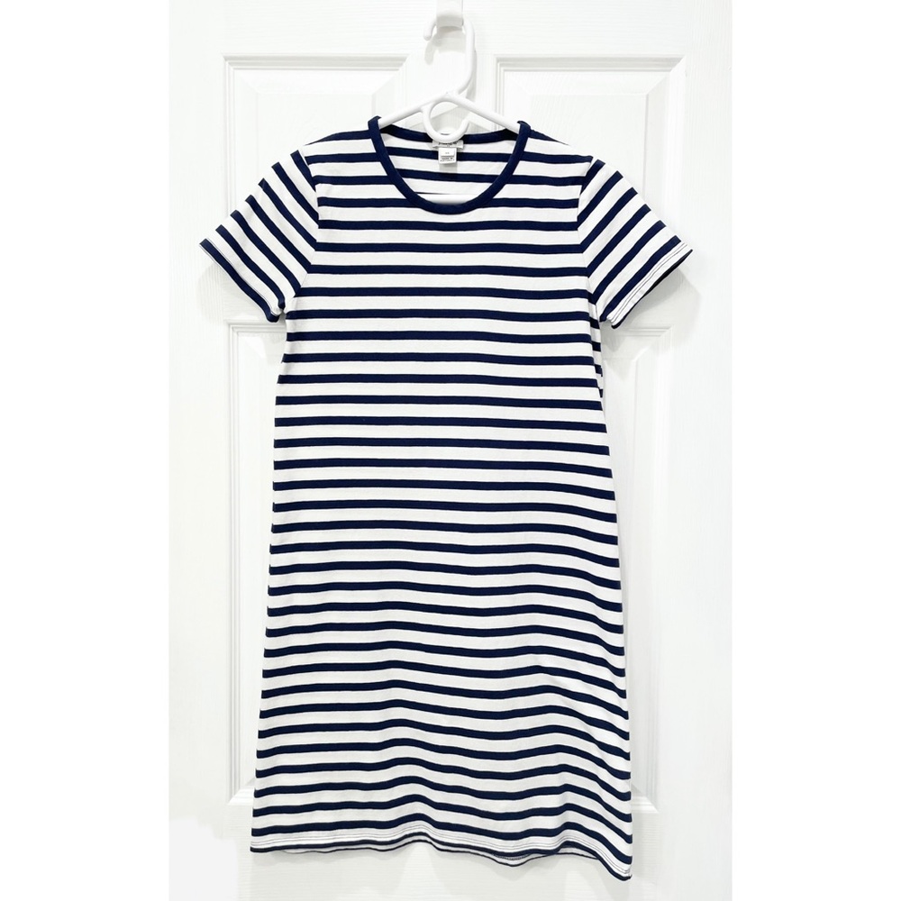 J. Crew Striped T Shirt Dress - Picture 1 of 14